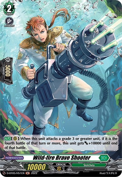 Image of Wild-fire Brave Shooter (D-BT05/H51EN) [Triumphant Return of the Brave Heroes]