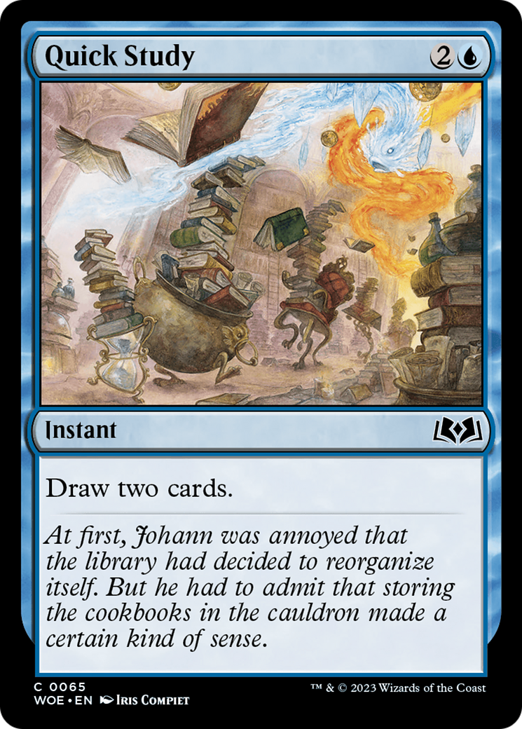 Image of Quick Study [Wilds of Eldraine]