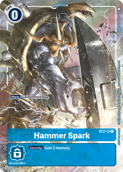 Image of Hammer Spark [ST2-13] (Tamer's Evolution Box) [Starter Deck: Cocytus Blue Promos]