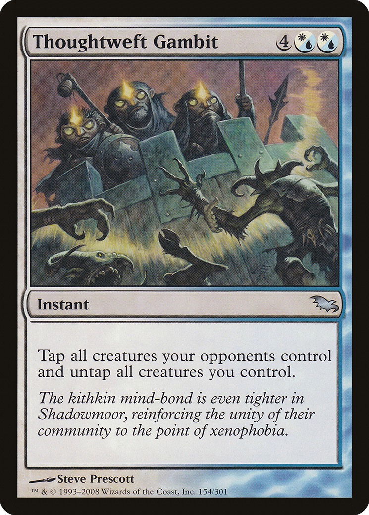Image of Thoughtweft Gambit [Shadowmoor]