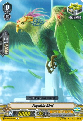 Image of Psychic Bird (V-BT01/060EN) [Unite! Team Q4]