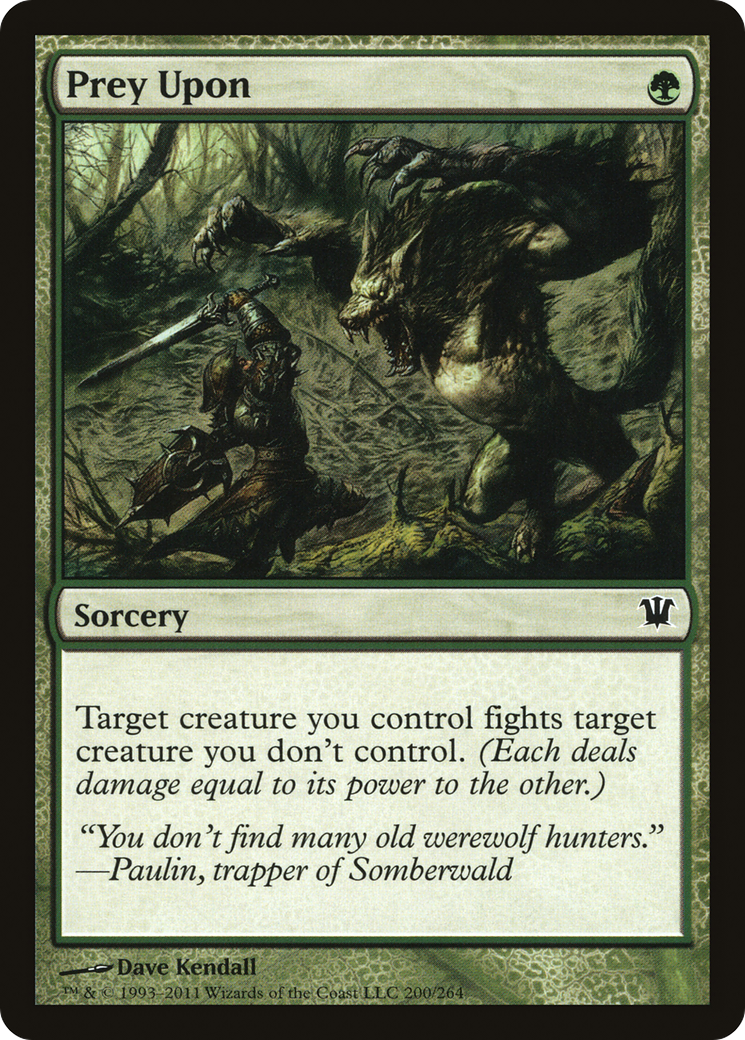 Image of Prey Upon [Innistrad]