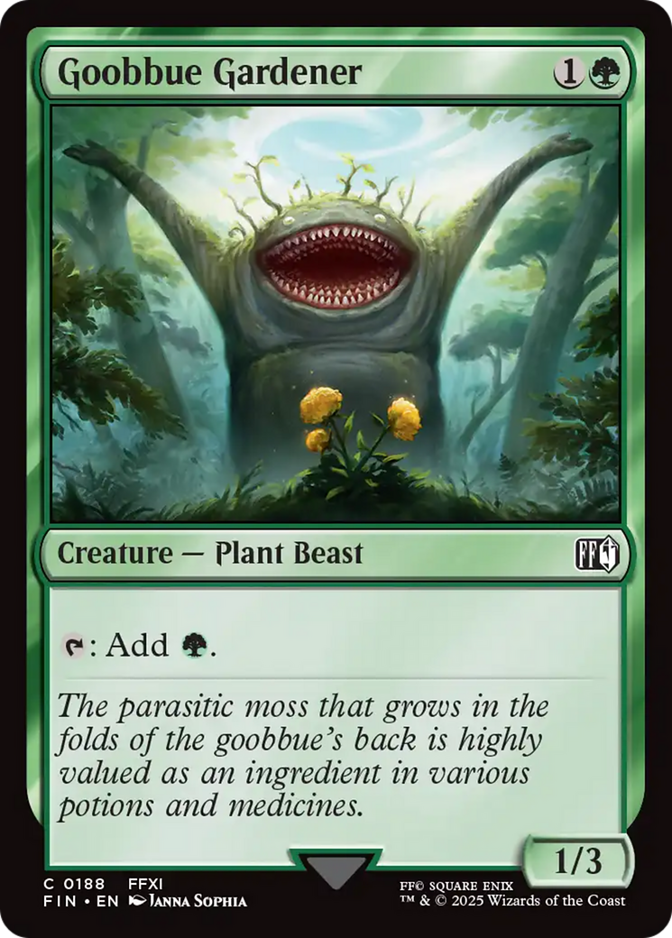 Image of Goobbue Gardener [FINAL FANTASY]