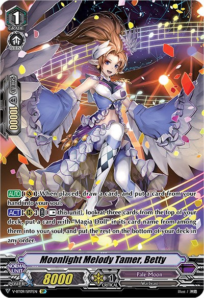 Image of Moonlight Melody Tamer, Betty (V-BT09/SP17EN) [Butterfly d'Moonlight]