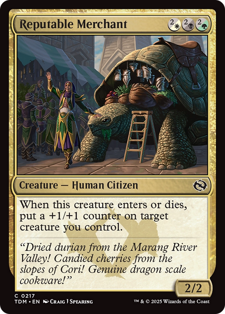 Image of Reputable Merchant [Tarkir: Dragonstorm]