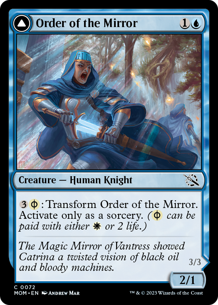 Image of Order of the Mirror // Order of the Alabaster Host [March of the Machine]