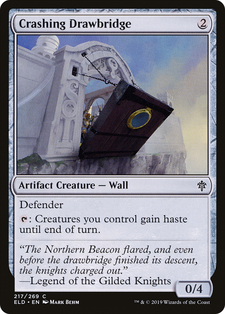 Image of Crashing Drawbridge [Throne of Eldraine]