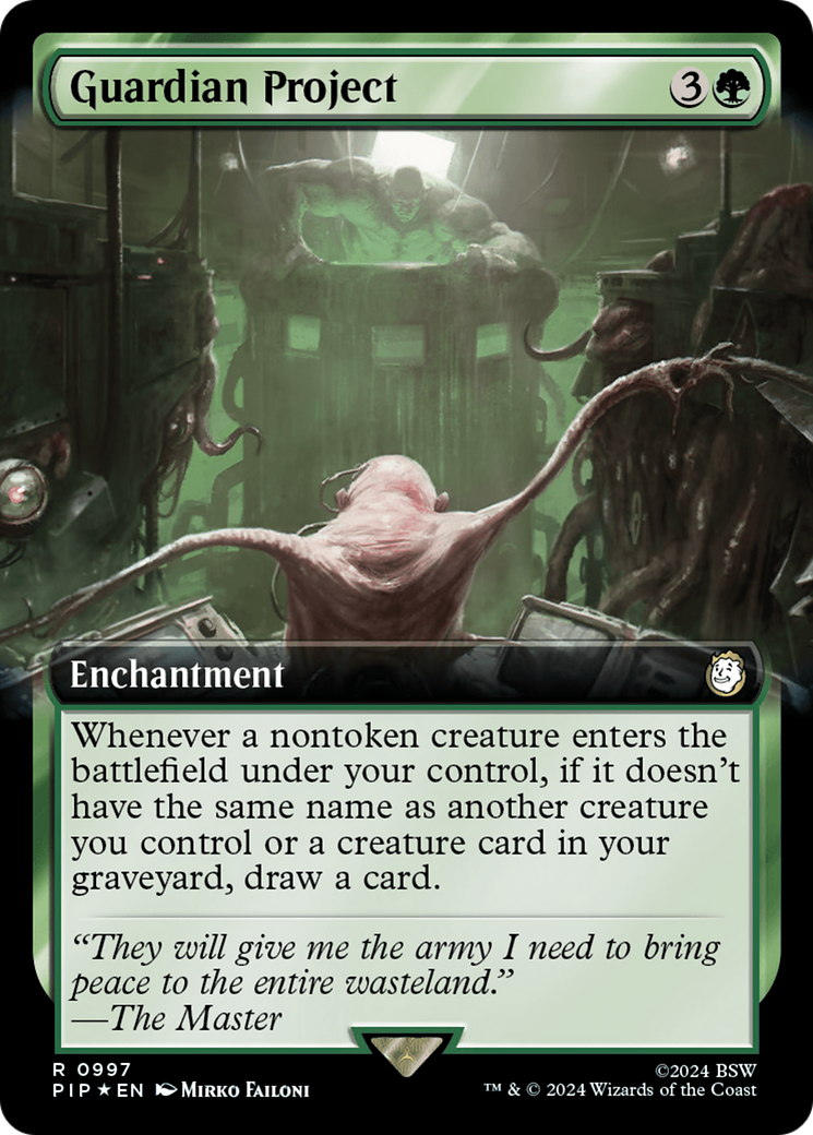 Image of Guardian Project (Extended Art) (Surge Foil) [Fallout]