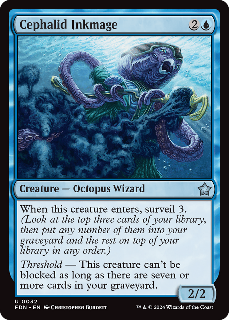 Image of Cephalid Inkmage [Foundations]