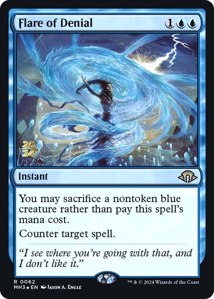 Image of Flare of Denial [Modern Horizons 3 Prerelease Promos]
