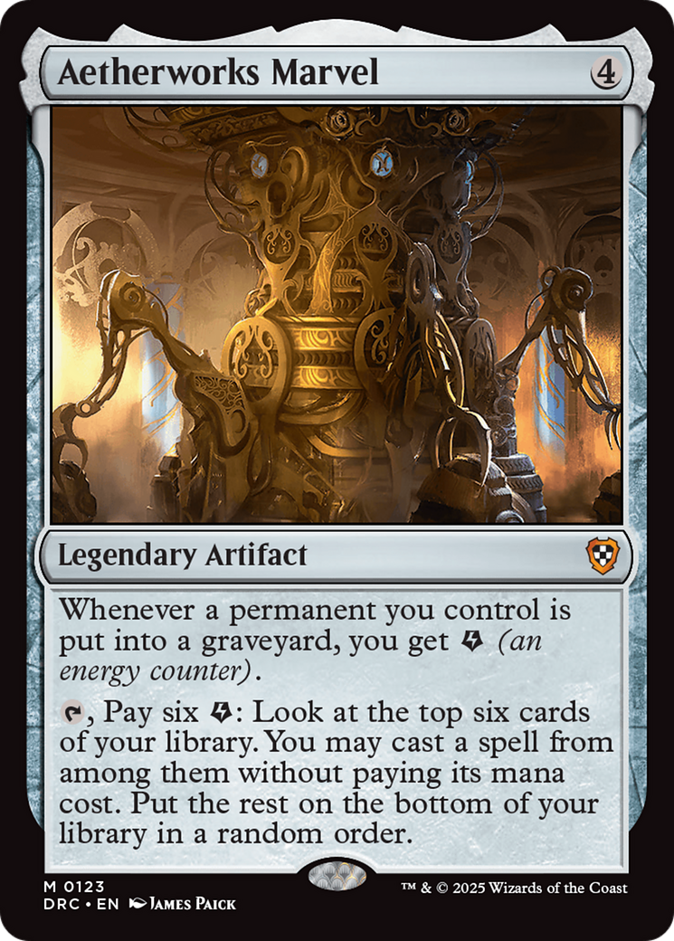 Image of Aetherworks Marvel [Aetherdrift Commander]