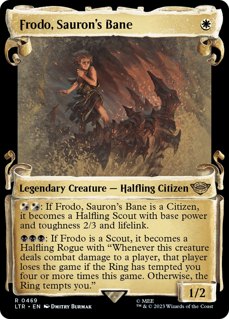 Image of Frodo, Sauron's Bane [The Lord of the Rings: Tales of Middle-Earth Showcase Scrolls]