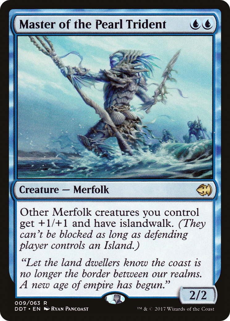 Image of Master of the Pearl Trident [Duel Decks: Merfolk vs. Goblins]