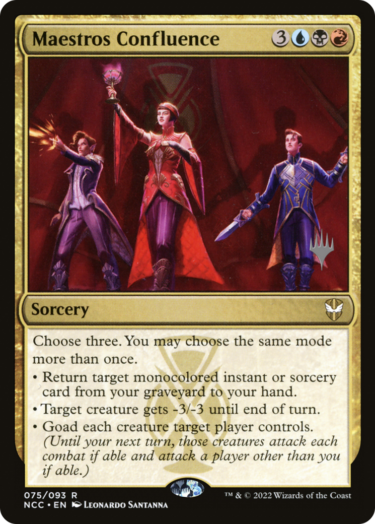 Image of Maestros Confluence (Promo Pack) [Streets of New Capenna Commander Promos]