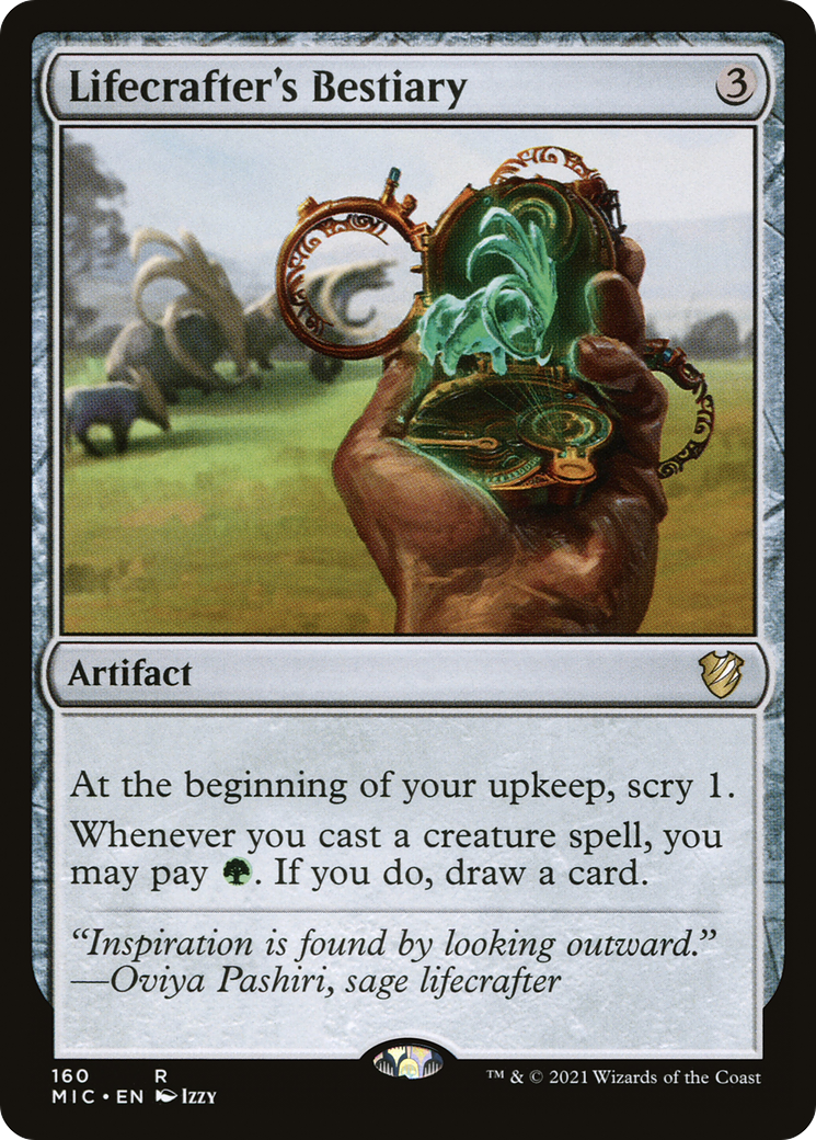 Image of Lifecrafter's Bestiary [Innistrad: Midnight Hunt Commander]
