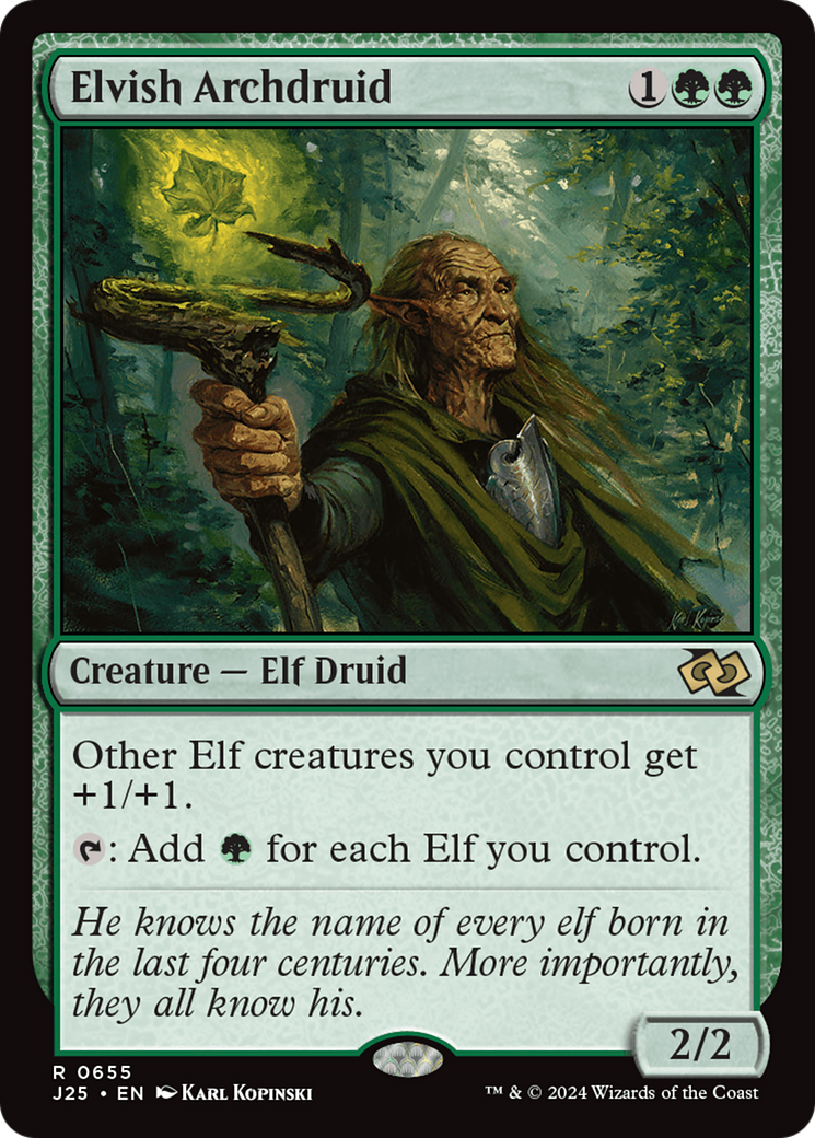 Image of Elvish Archdruid [Foundations Jumpstart]