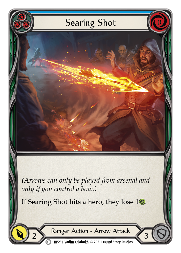 Image of Searing Shot (Blue) [1HP251] (History Pack 1)