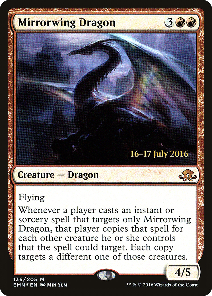 Image of Mirrorwing Dragon [Eldritch Moon Prerelease Promos]