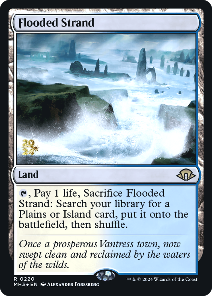 Image of Flooded Strand [Modern Horizons 3 Prerelease Promos]