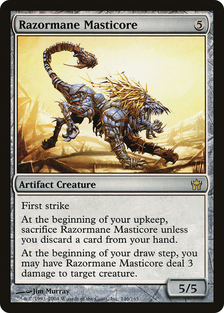 Image of Razormane Masticore [Fifth Dawn]