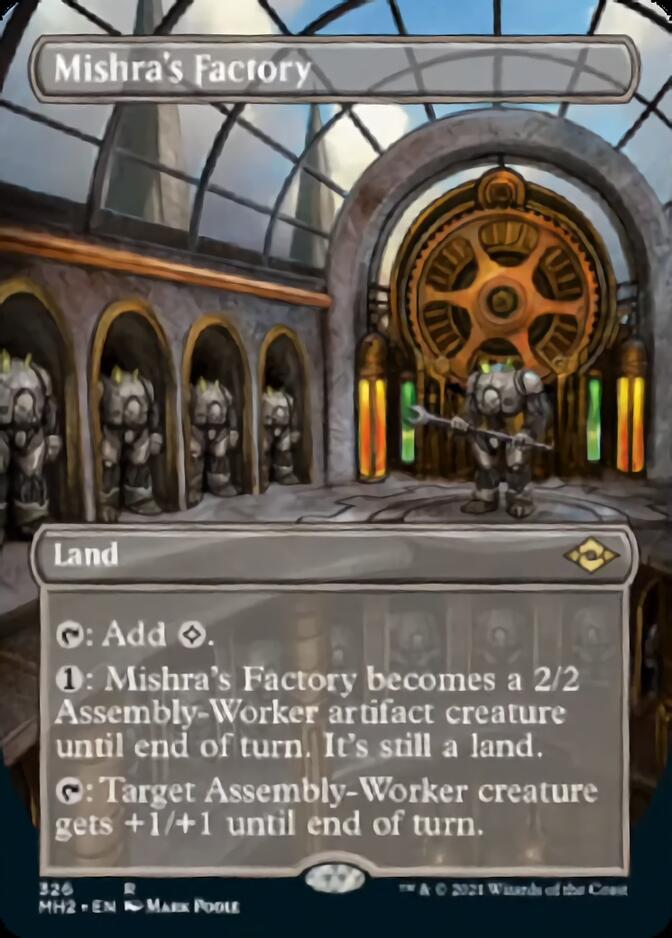 Image of Mishra's Factory (Borderless Alternate Art) [Modern Horizons 2]