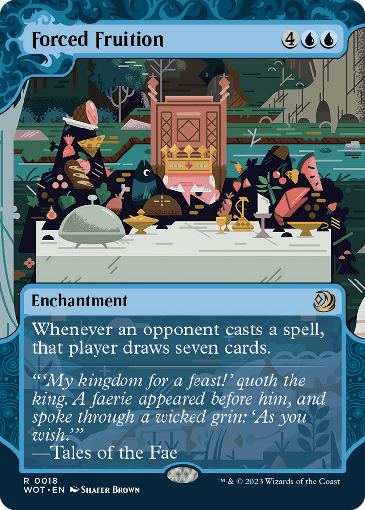 Image of Forced Fruition [Wilds of Eldraine: Enchanting Tales]