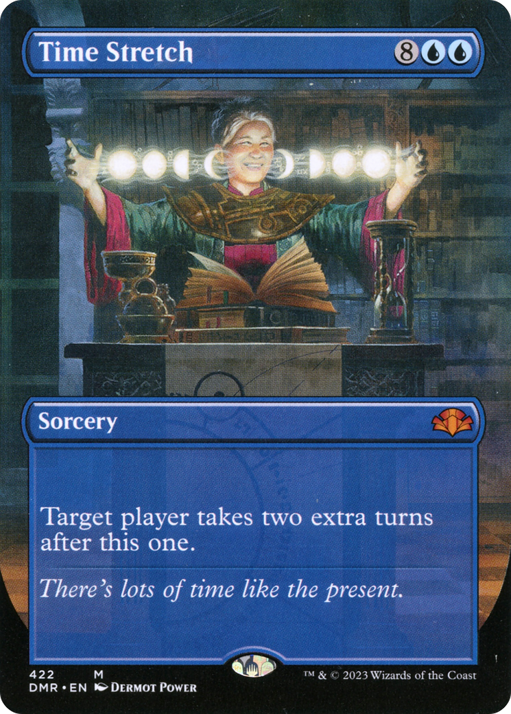 Image of Time Stretch (Borderless Alternate Art) [Dominaria Remastered]