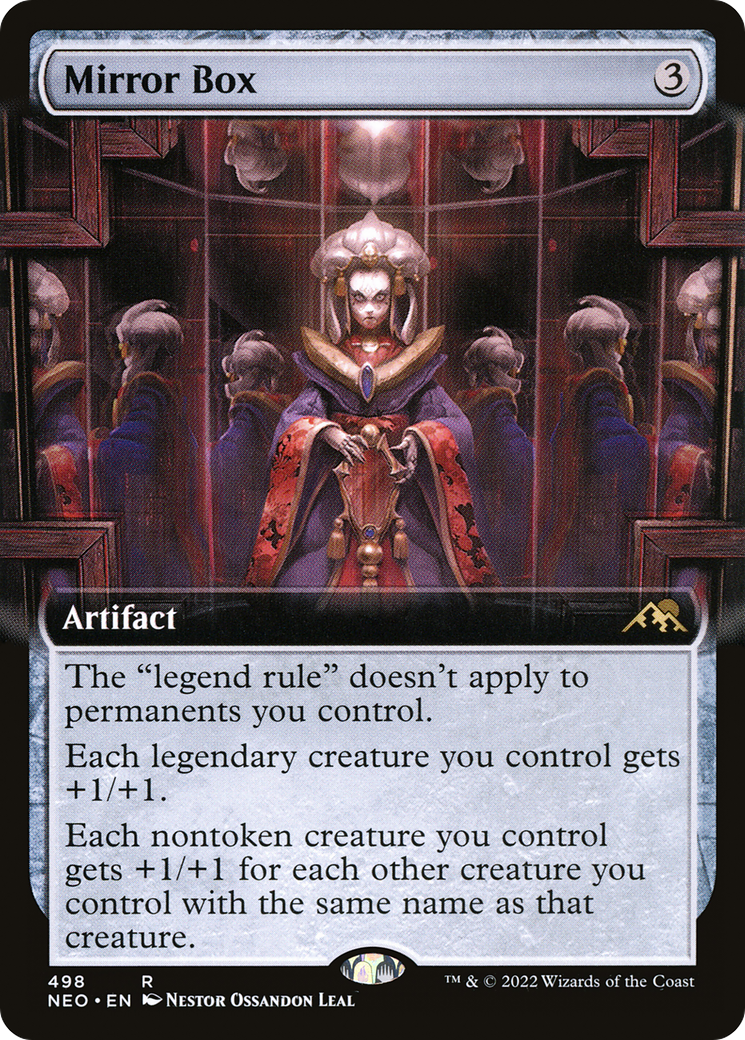 Image of Mirror Box (Extended Art) [Kamigawa: Neon Dynasty]