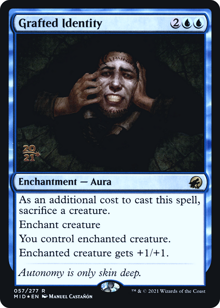 Image of Grafted Identity [Innistrad: Midnight Hunt Prerelease Promos]