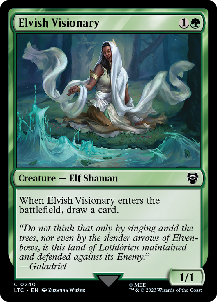 Image of Elvish Visionary [The Lord of the Rings: Tales of Middle-Earth Commander]