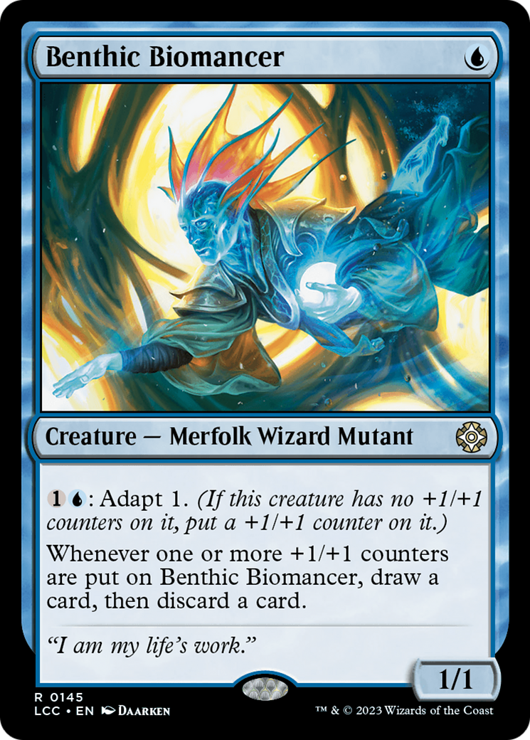 Image of Benthic Biomancer [The Lost Caverns of Ixalan Commander]