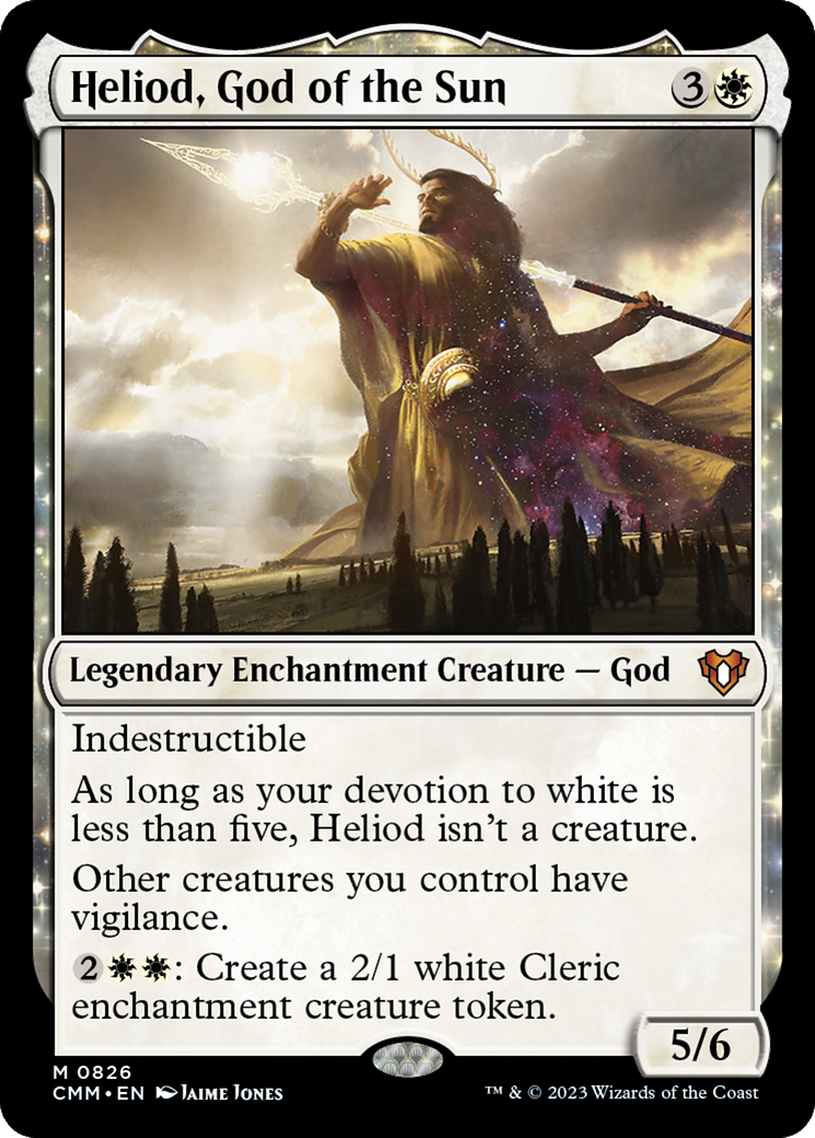 Image of Heliod, God of the Sun [Commander Masters]