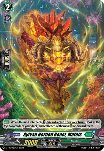Image of Sylvan Horned Beast, Mafels (D-PR/083EN) [D Promo Cards]