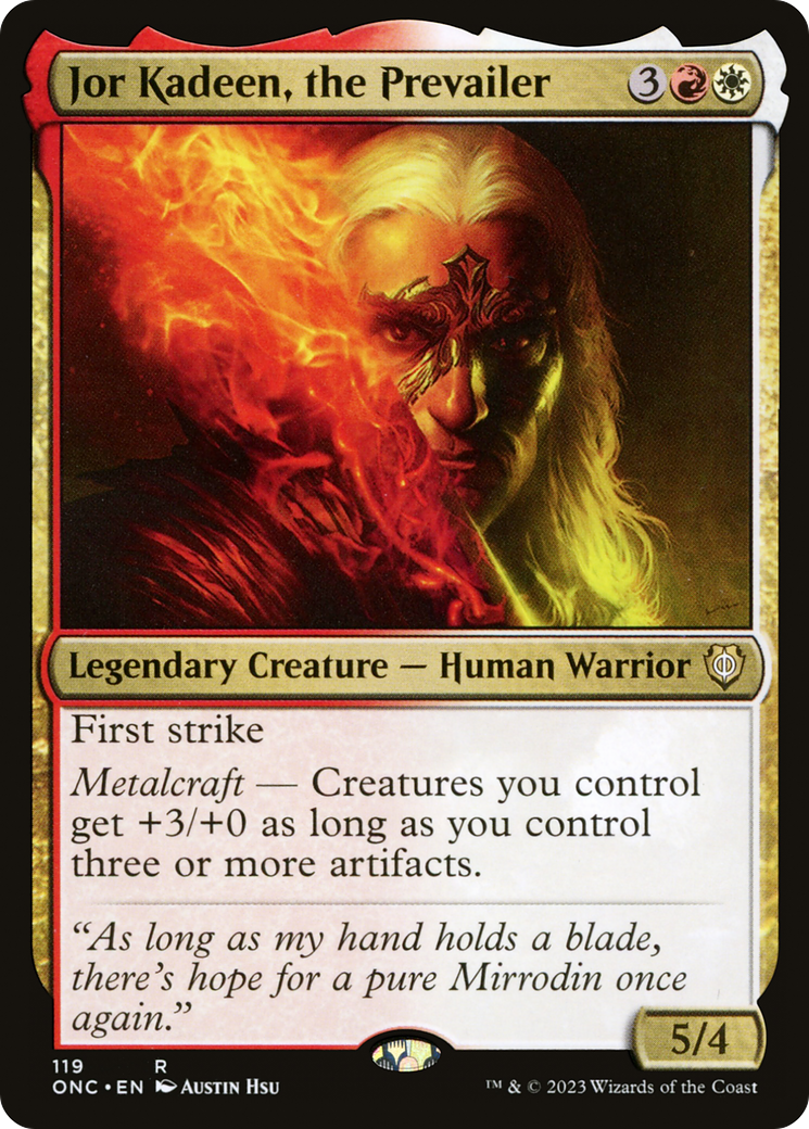 Image of Jor Kadeen, the Prevailer [Phyrexia: All Will Be One Commander]