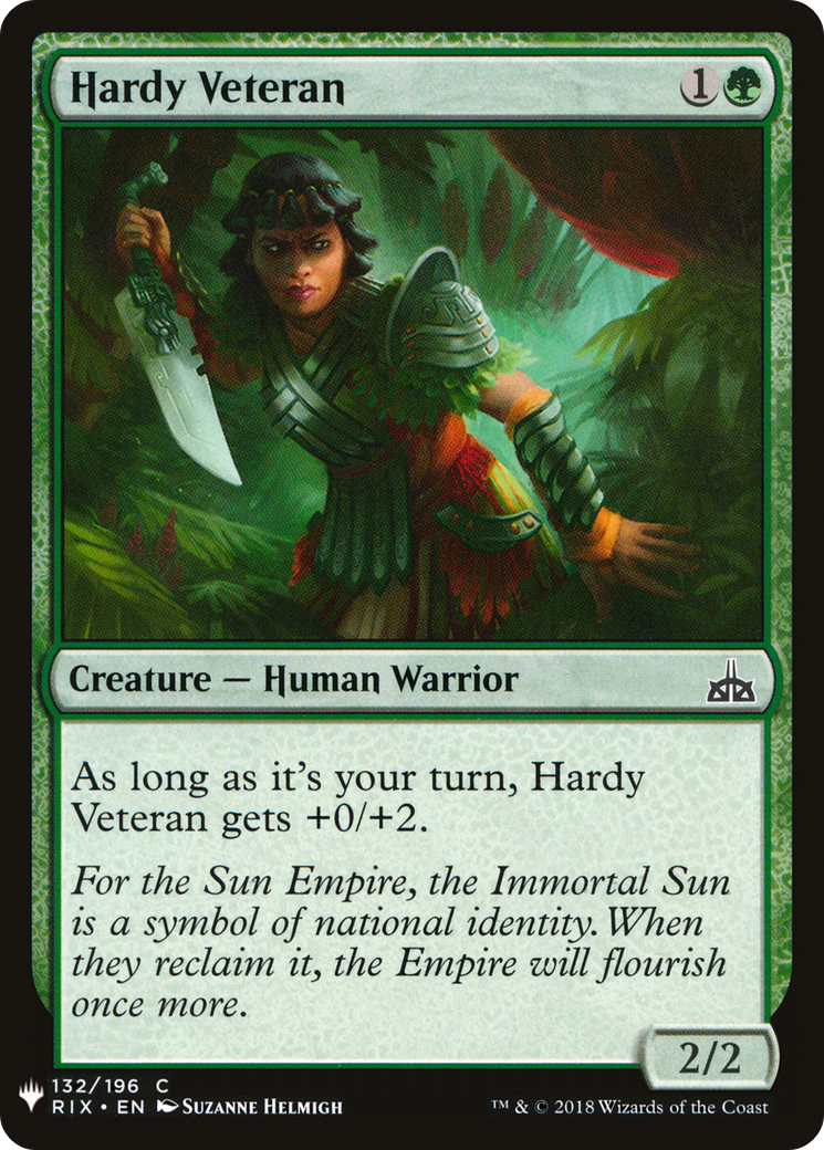 Image of Hardy Veteran [Mystery Booster]