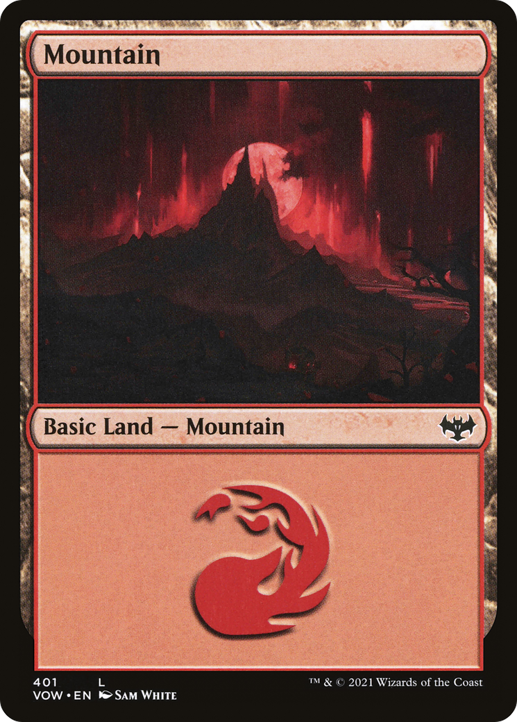 Image of Mountain (401) [Innistrad: Crimson Vow]