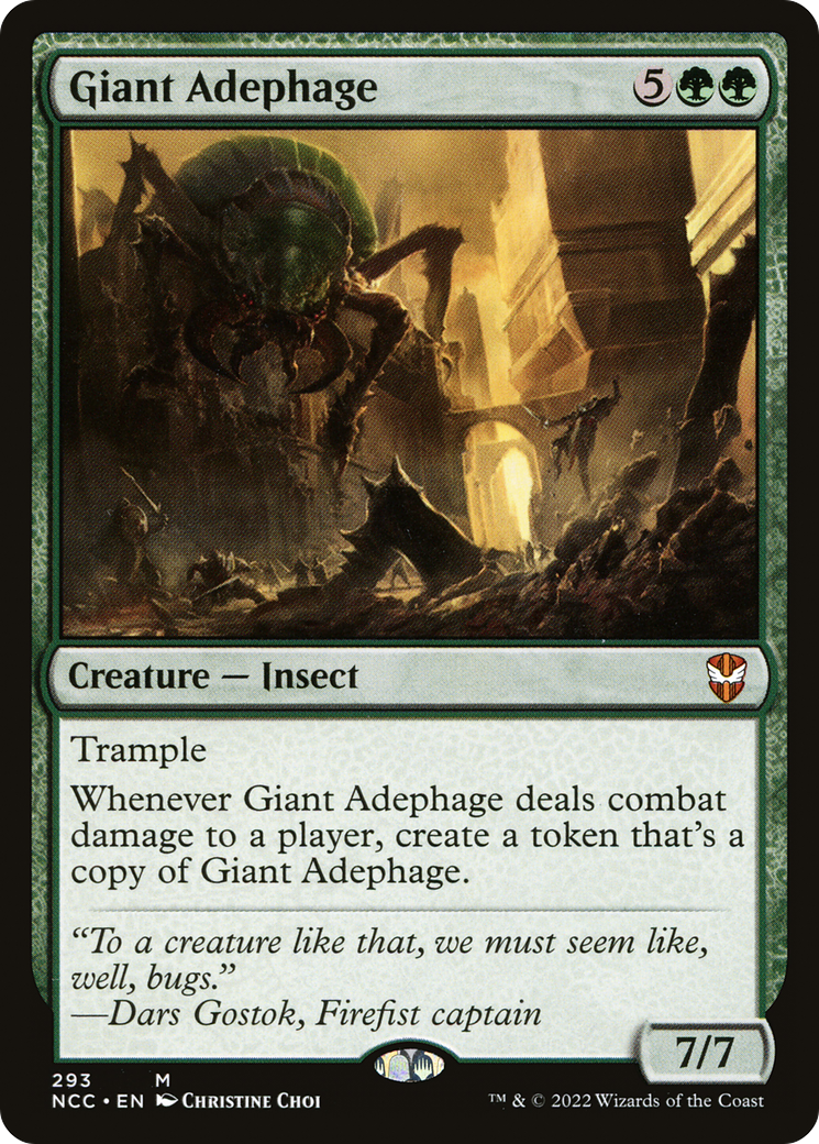Image of Giant Adephage [Streets of New Capenna Commander]