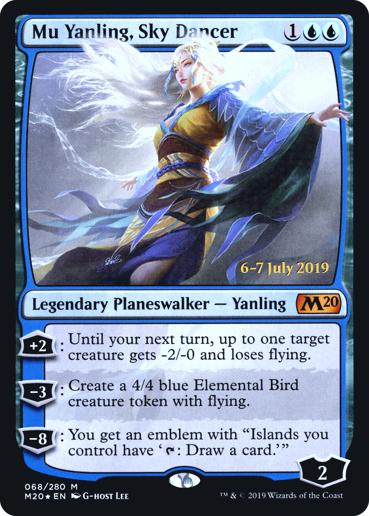 Image of Mu Yanling, Sky Dancer [Core Set 2020 Prerelease Promos]