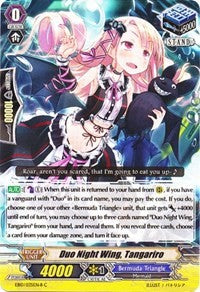 Image of Duo Night Wing, Tangariro (Black) (EB10/035EN-B) [Divas Duet]