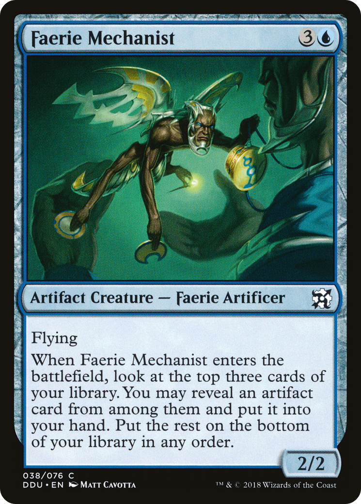 Image of Faerie Mechanist [Duel Decks: Elves vs. Inventors]