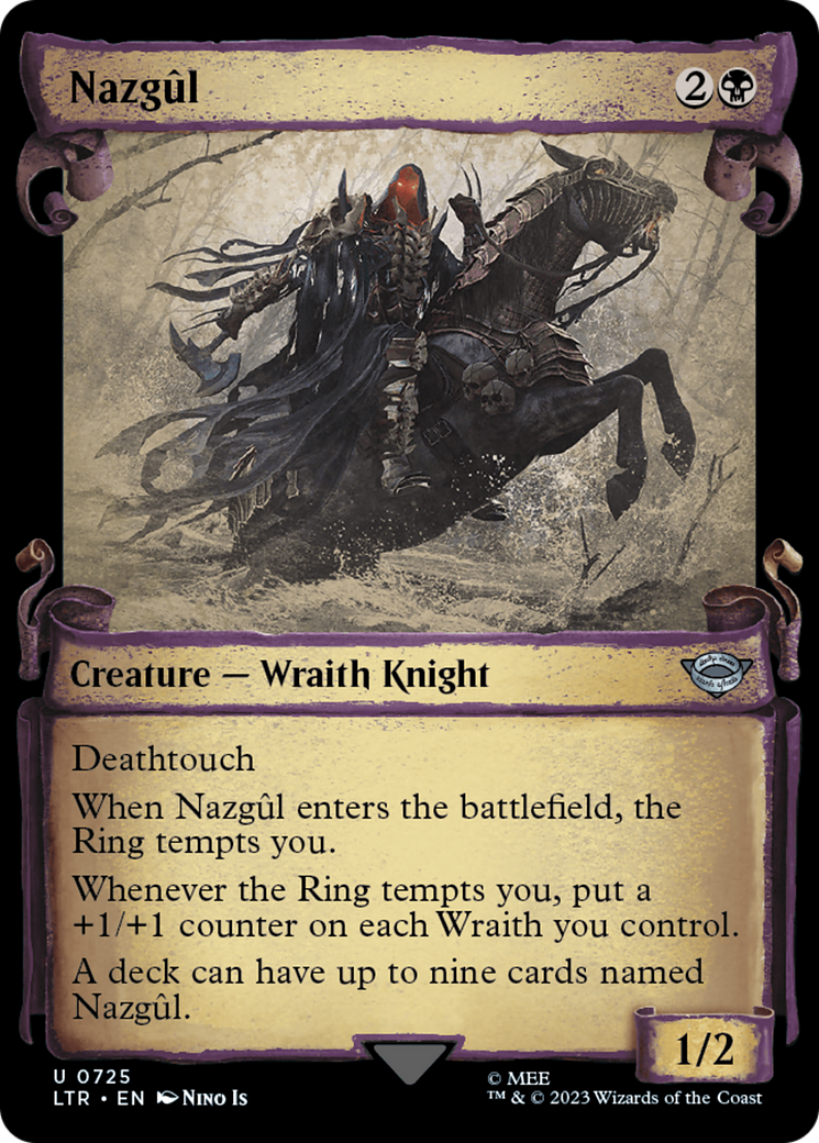 Image of Nazgul (0725) [The Lord of the Rings: Tales of Middle-Earth Showcase Scrolls]