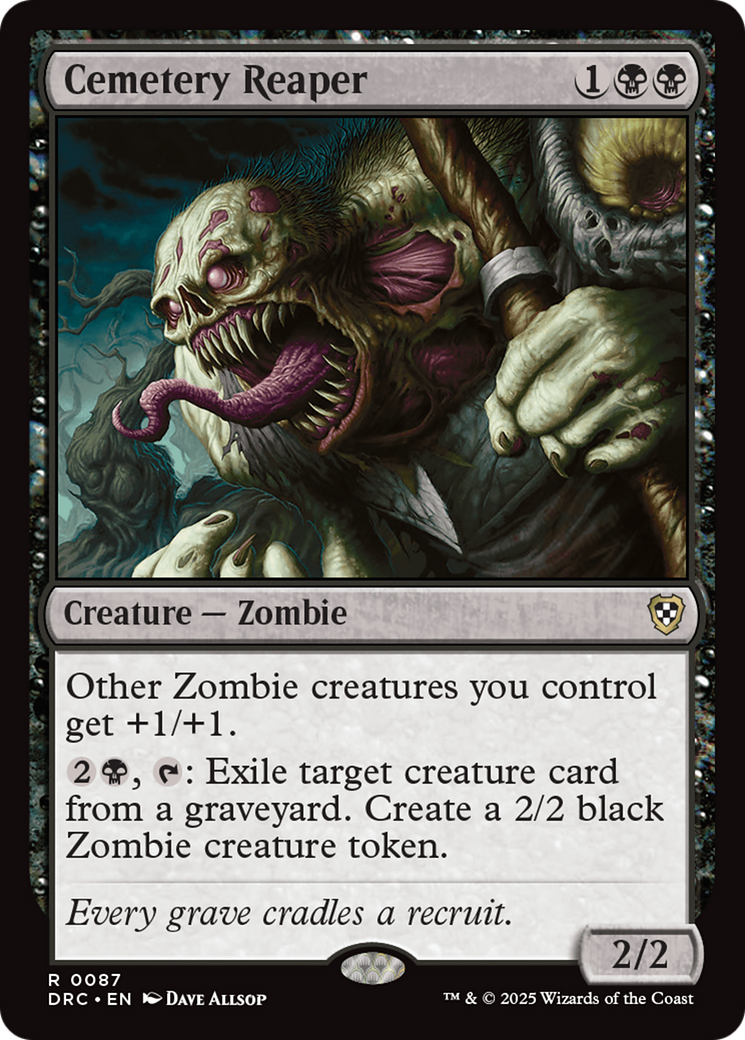 Image of Cemetery Reaper [Aetherdrift Commander]