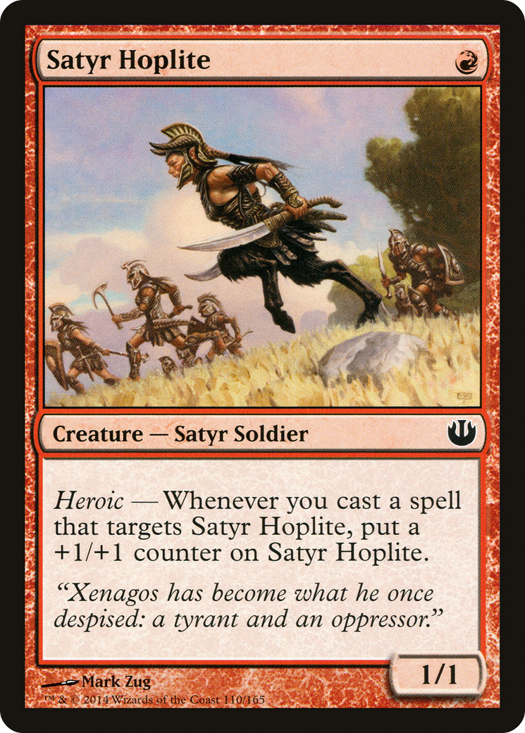 Image of Satyr Hoplite [Journey into Nyx]