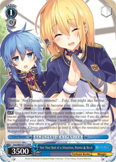 Image of Not That Bad of a Situation, Rumia & Re=L (Fra/W65-E112 PR) [Fujimi Fantasia Bunko]