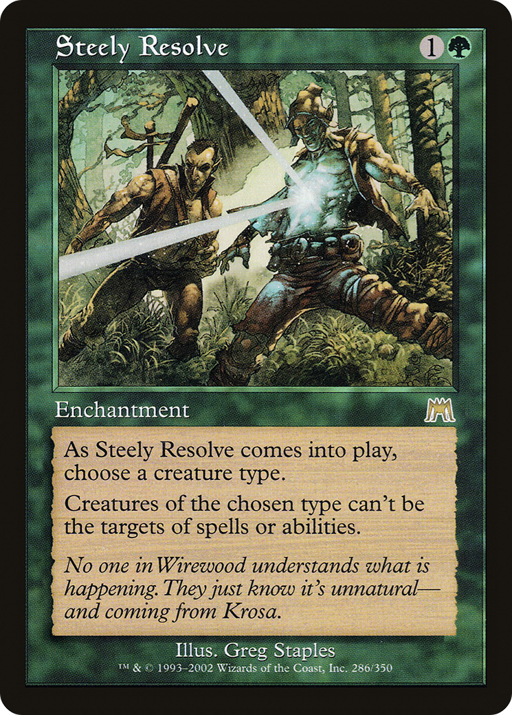 Image of Steely Resolve [Onslaught]