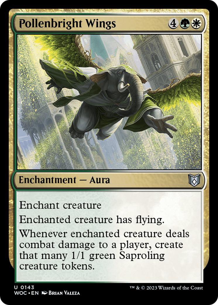 Image of Pollenbright Wings [Wilds of Eldraine Commander]