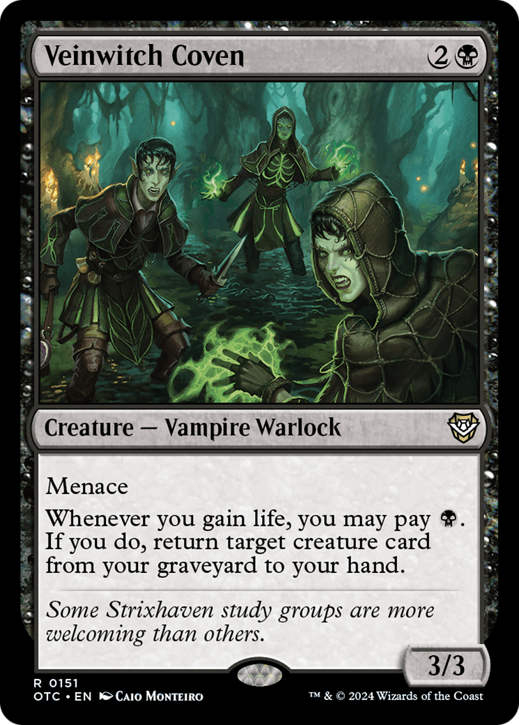 Image of Veinwitch Coven [Outlaws of Thunder Junction Commander]