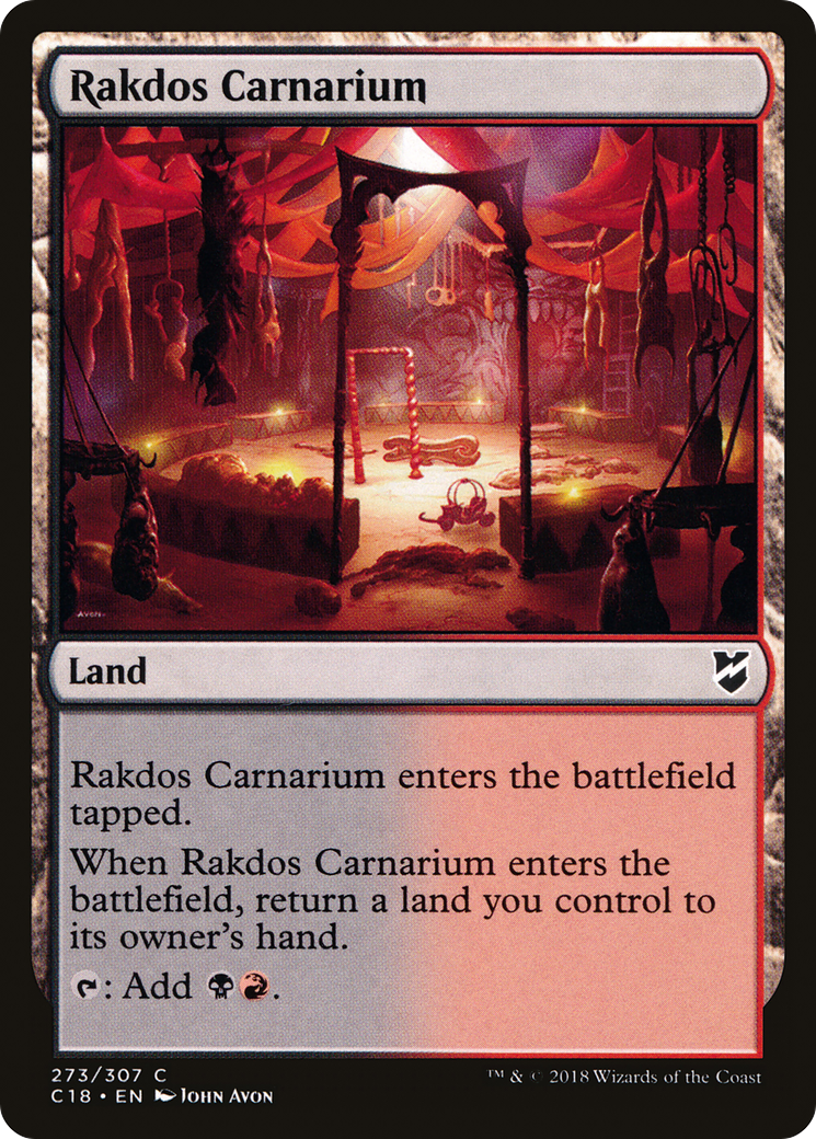 Image of Rakdos Carnarium [Commander 2018]