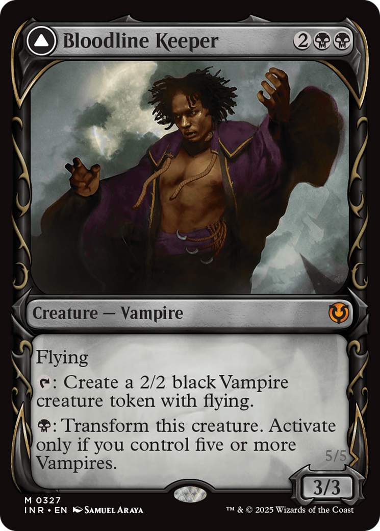 Image of Bloodline Keeper // Lord of Lineage (Showcase) [Innistrad Remastered]