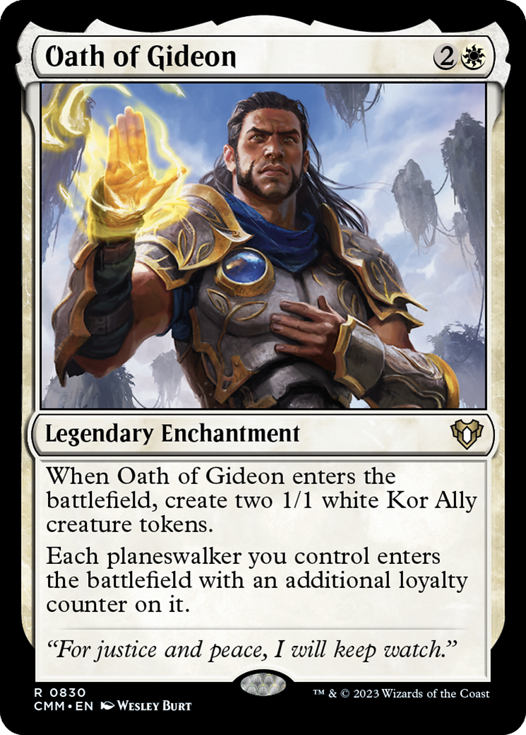 Image of Oath of Gideon [Commander Masters]
